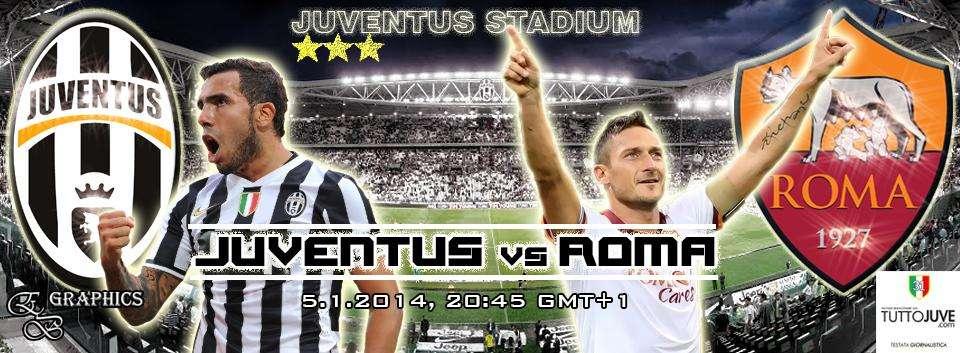 EB Graphics - Juventus-Roma, la Copertina