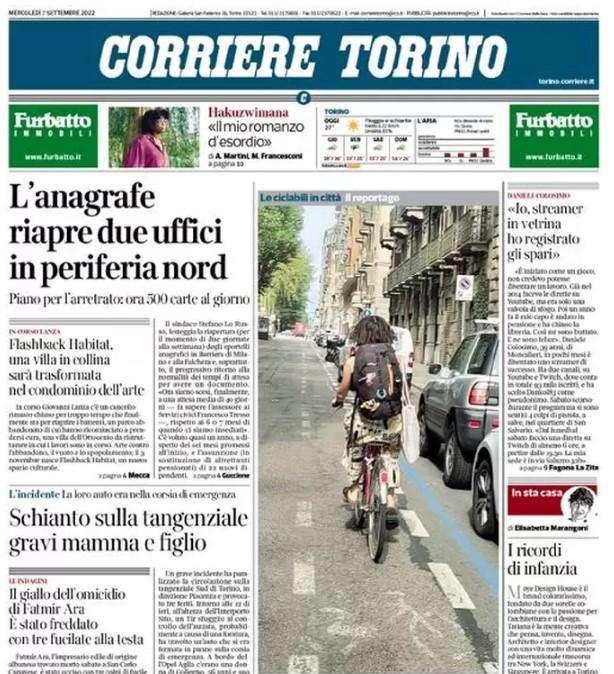 Corriere di Torino - La Juventus si inchina al marziano Mbappé Il Psg vince 2-1, doppietta-lampo del francese. McKennie accorcia nella ripresa