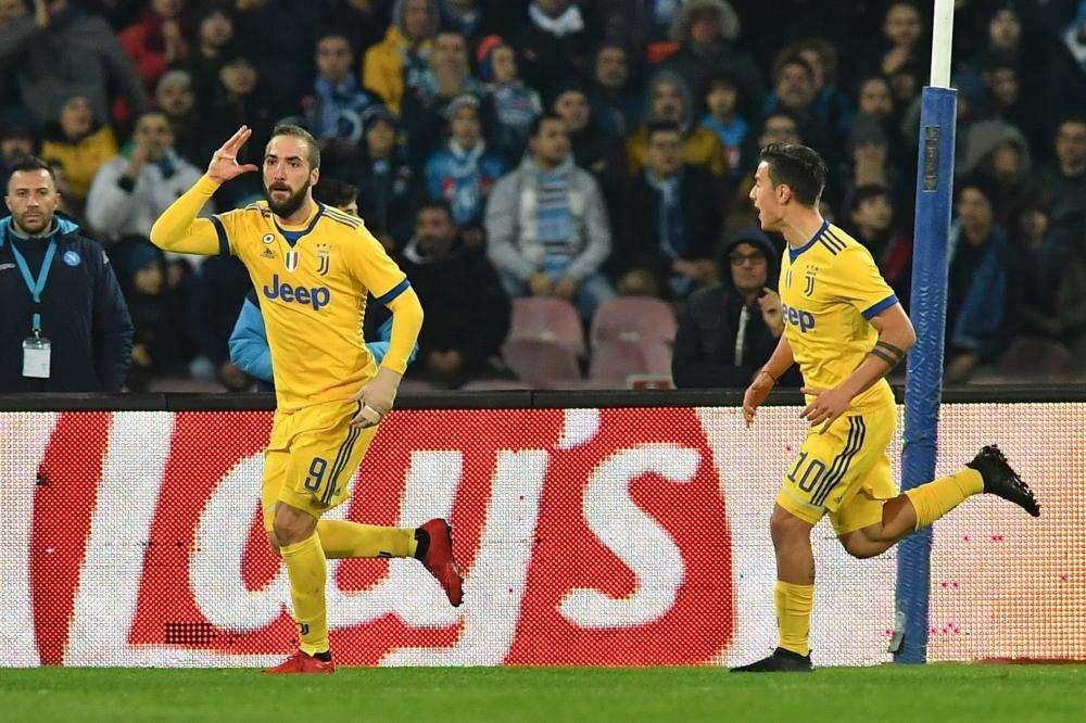 LIVE TJ - NAPOLI-JUVENTUS 0-1, Higuain riporta i bianconeri in piena lotta per il titolo. Il dicembre "terribile" inizia alla grande