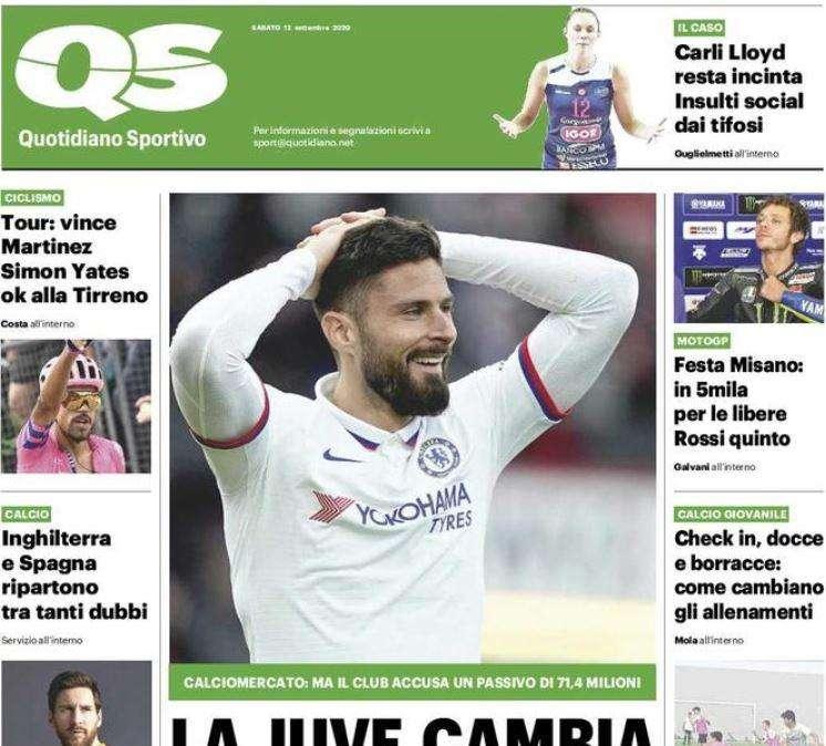 QS - La Juve cambia idea