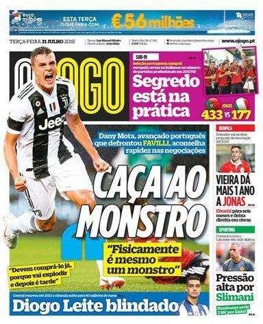 O Jogo su Favilli in prima pagina: "Caccia al mostro"