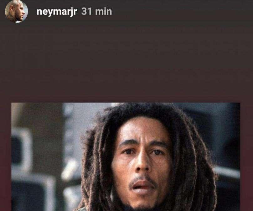 Neymar sibillino cita Bob Marley