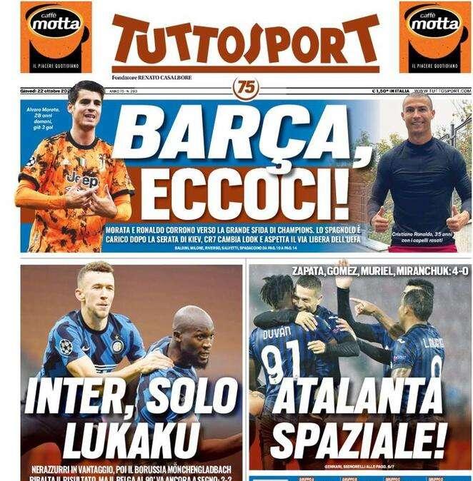 Tuttosport - Barça eccoci! 