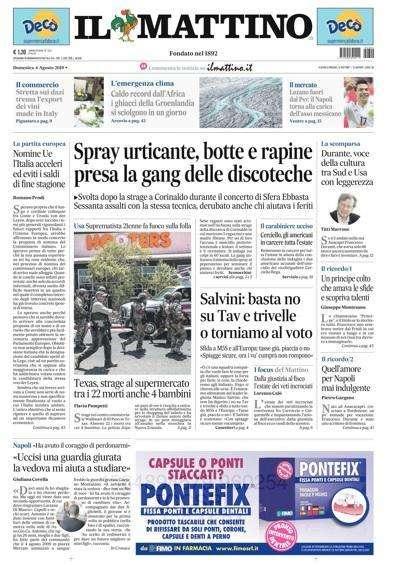 Il Mattino - Napoli alla carica per Lozano 