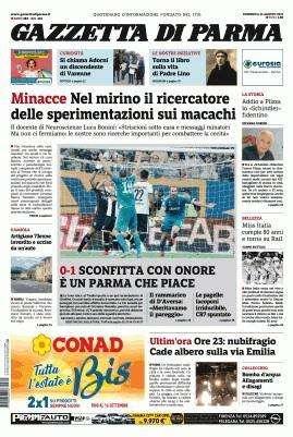 Gazzetta di Parma - Sconfitta con onore 