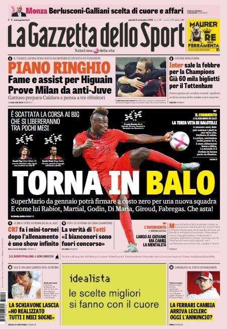 Gazzetta - Caccia agli svincolati 