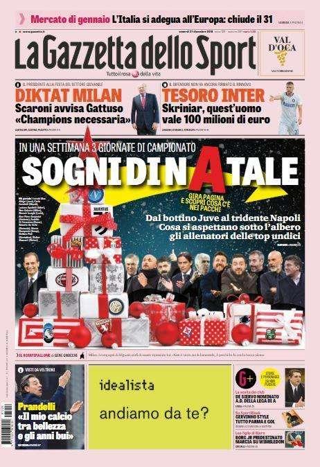 Gazzetta - Regali di Natale 