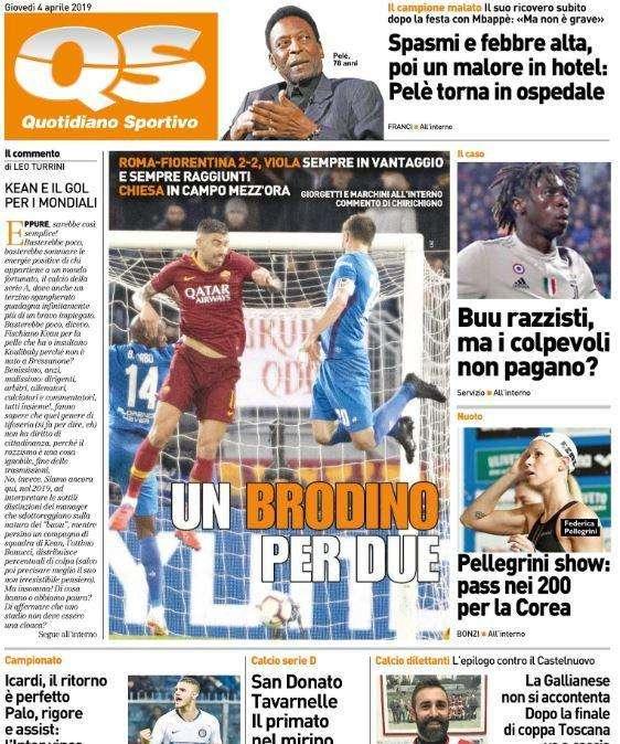 QS - Buu razzisti, ma i colpevoli non pagano? 