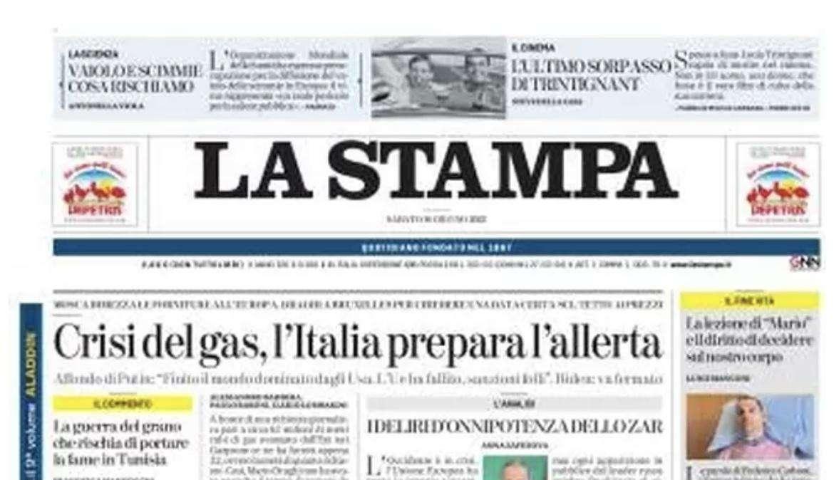 La Stampa - Dzeko vice Vlahovic?