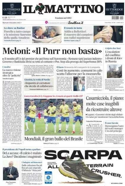 Il Mattino - De La accusa