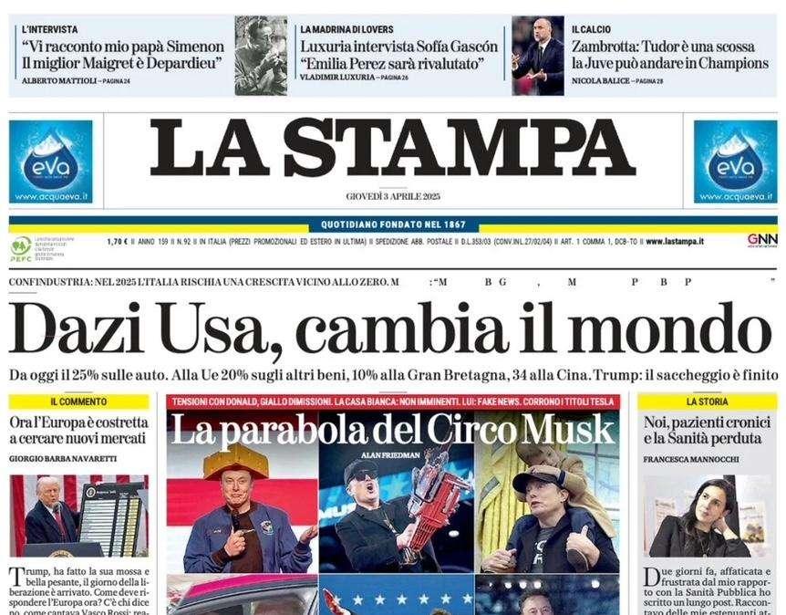 La Stampa - Conceiçao unica novità per la Roma 