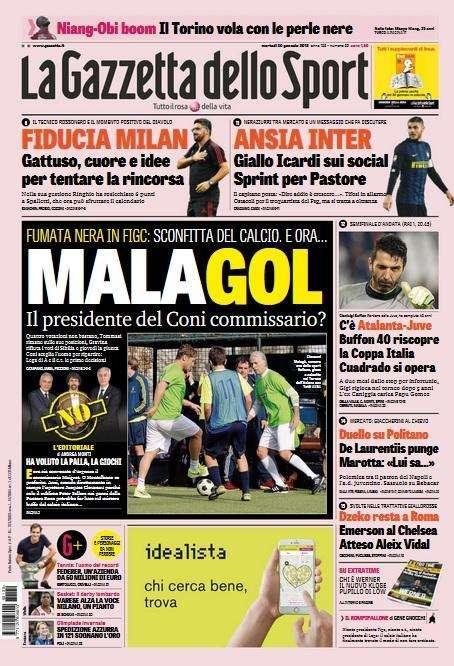 Gazzetta - Ansia Icardi 