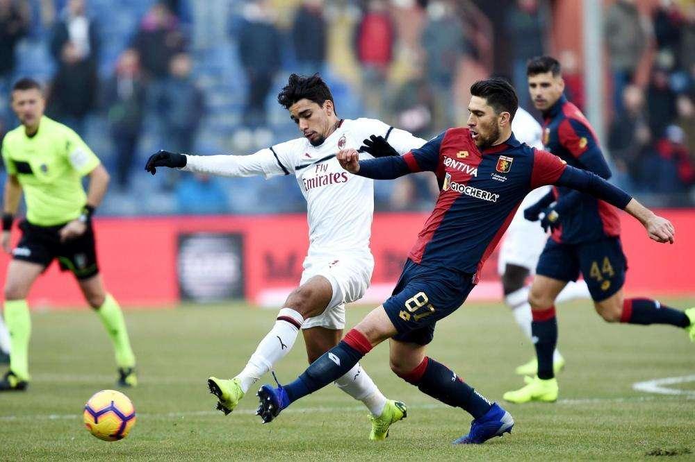 Genoa-Milan 0-0 al 45' 