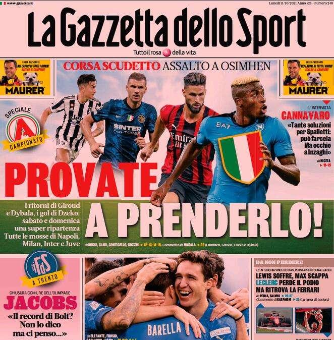 Gazzetta - Italia formato mondiale 
