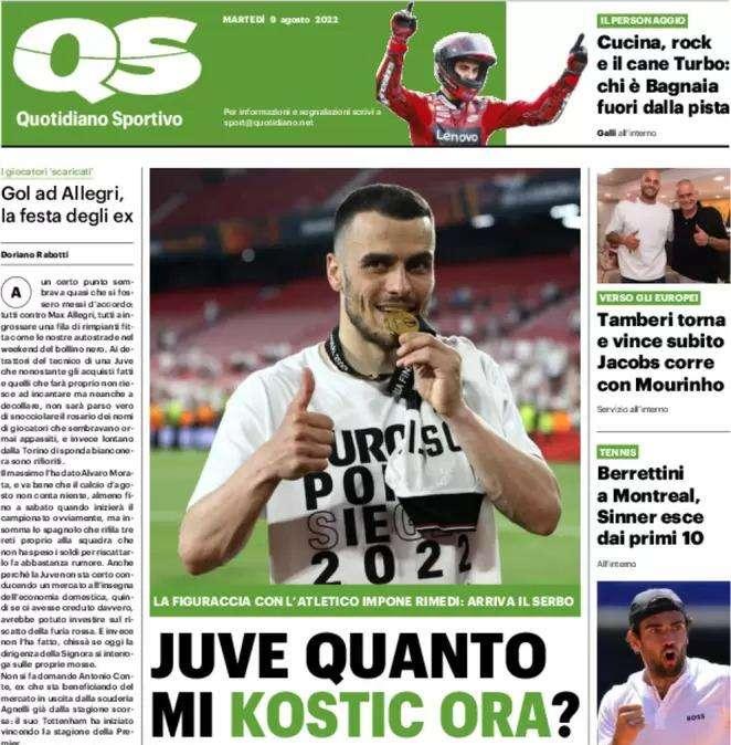 QS - Juve, quanto mi Kostic ora?