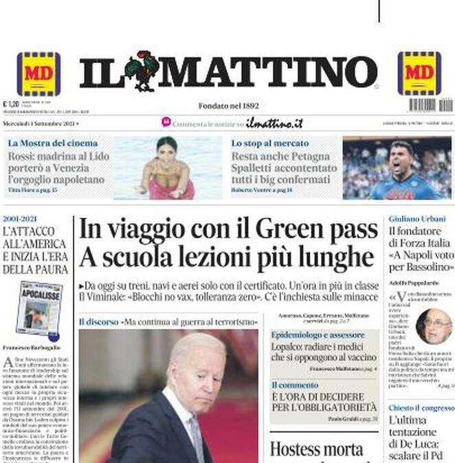 Il Mattino - Spalletti accontentato 