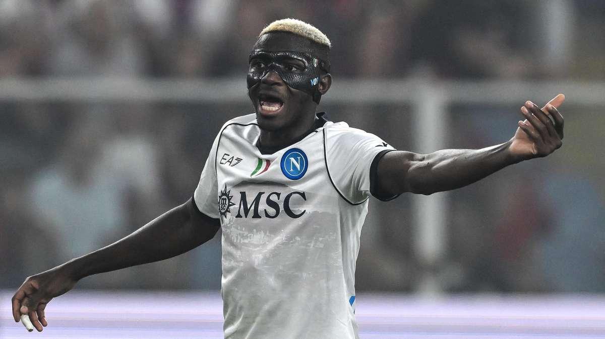 Palo di Osimhen e qualche sprazzo: al 45' è ancora 0-0 tra Bologna e Napoli