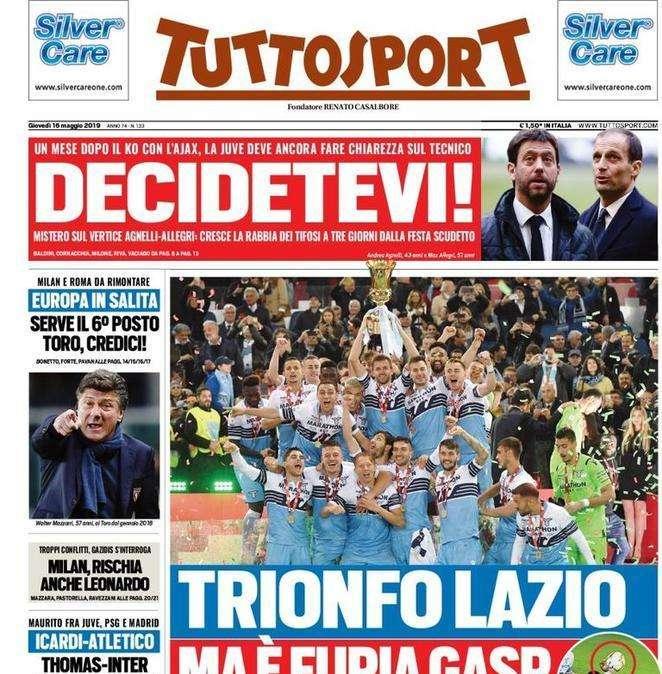Tuttosport - Decidetevi!