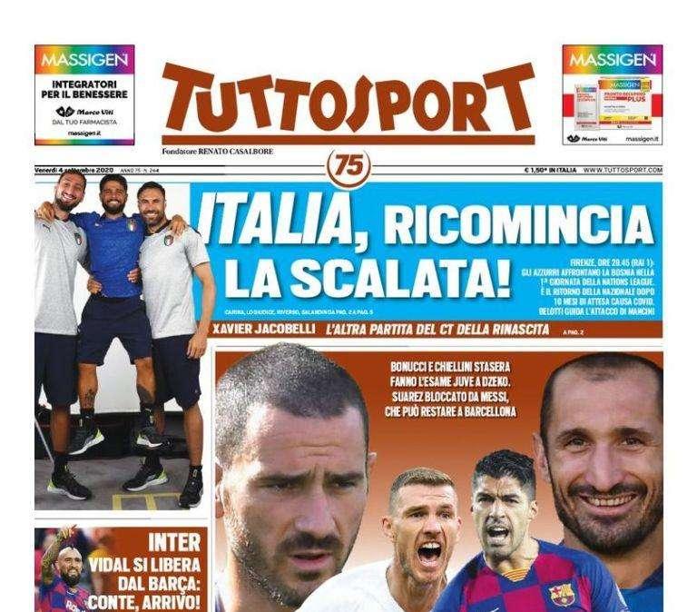 Tuttosport - Marcati stretti