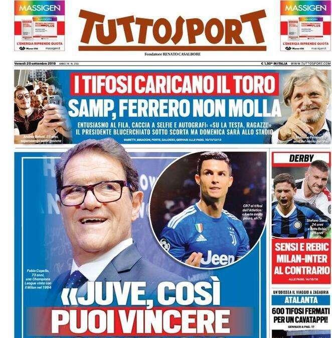Tuttosport - "Juve, così puoi vincere la Champions"