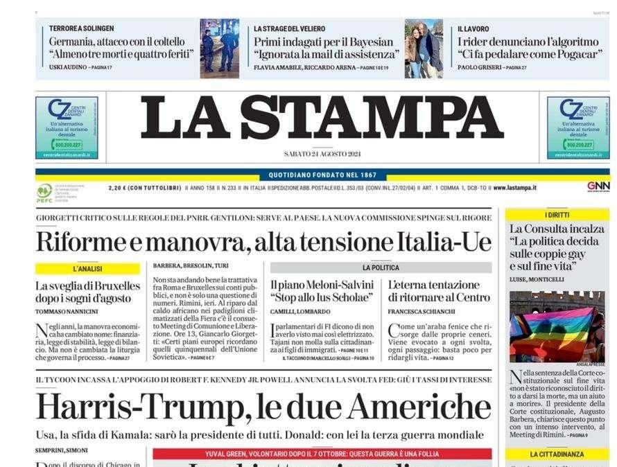 La Stampa - Rush finale 