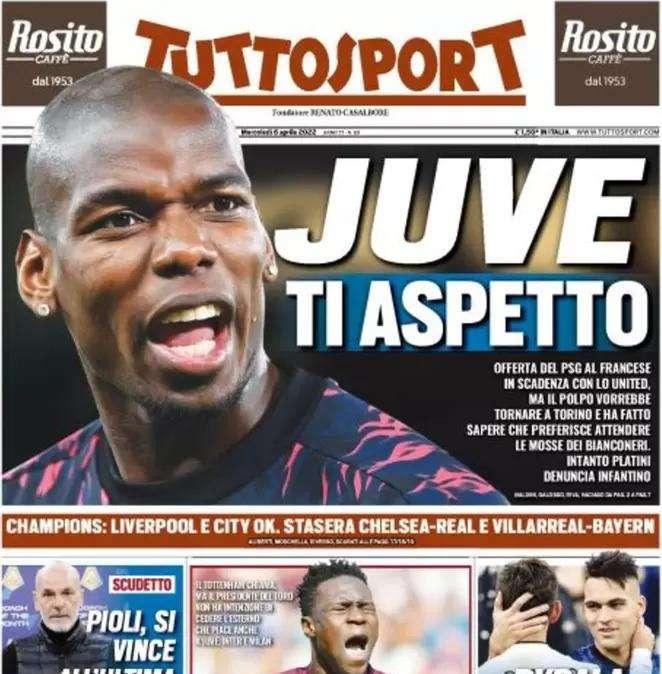 Tuttosport - Juve, ti aspetto 