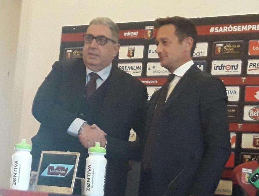 Perinetti: "Pellegri e Salcedo? Li abbiamo bloccati con un contratto da professionista"
