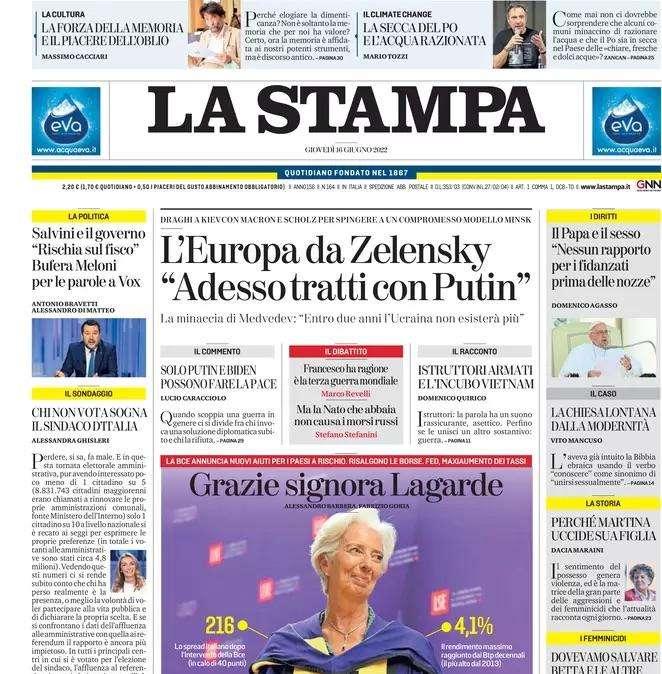 La Stampa - Ballo sulle punte 