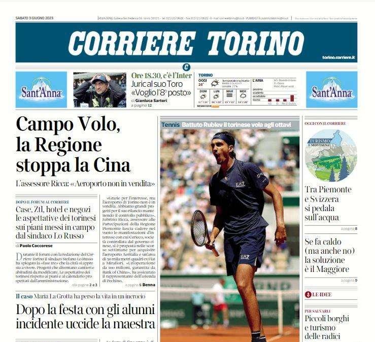 Corriere di Torino - Frattesi, scatta l’asta. Per Rabiot già tr eclub in fila