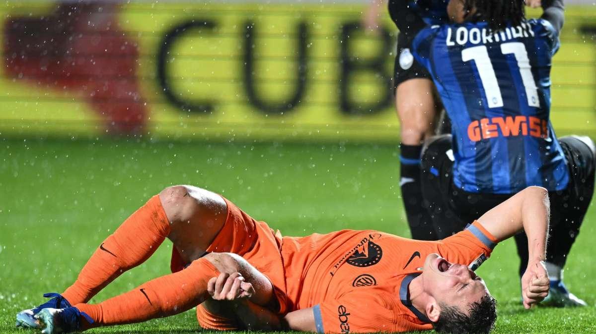 Inter, infortunio per Pavard, a rischio per il match con la Juve?