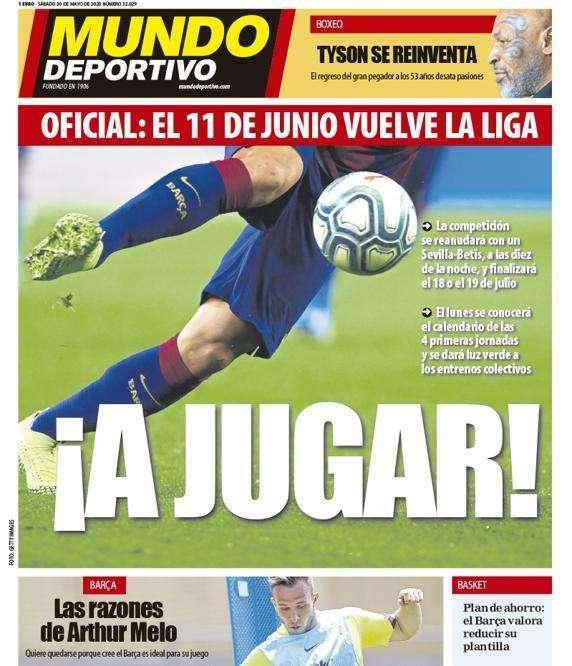 Mundo Deportivo - Le ragioni di Arthur 