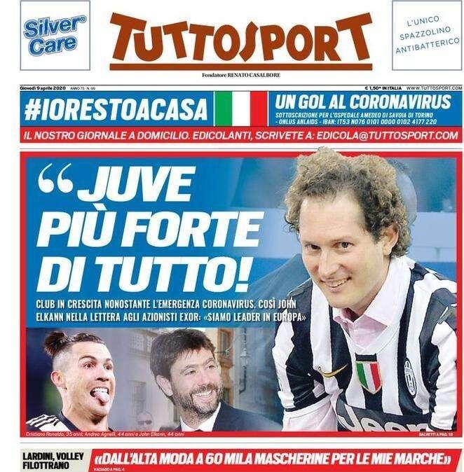 Tuttosport - "Juve più forte di tutto"