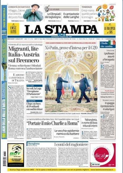 La Stampa - Del Piero promuove Bernardeschi