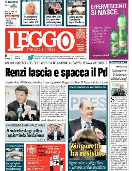 Leggo - Rivoluzione Malagó
