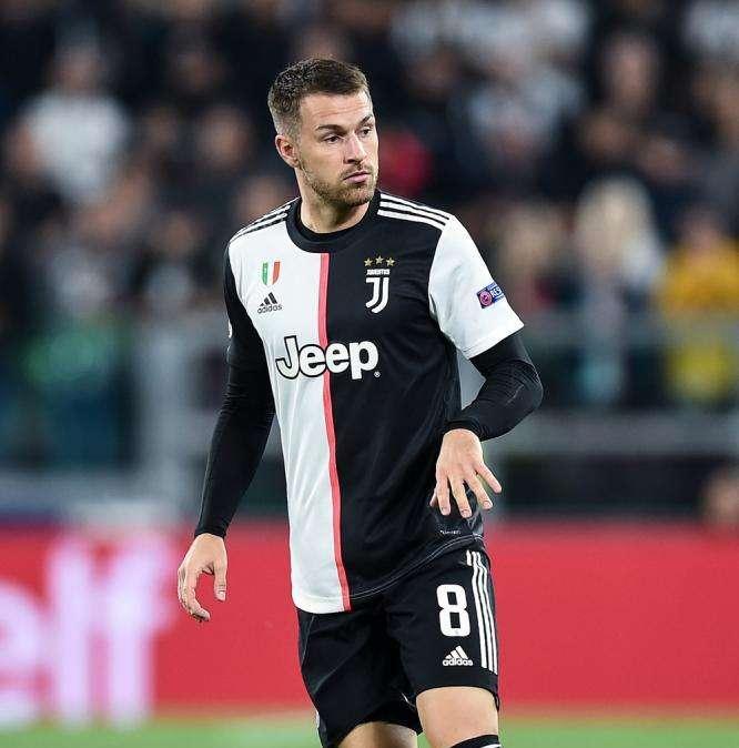 Ivan Soldo in visita alla Continassa. Il giocatore dell'AFL ha incontrato Chiellini e Ramsey