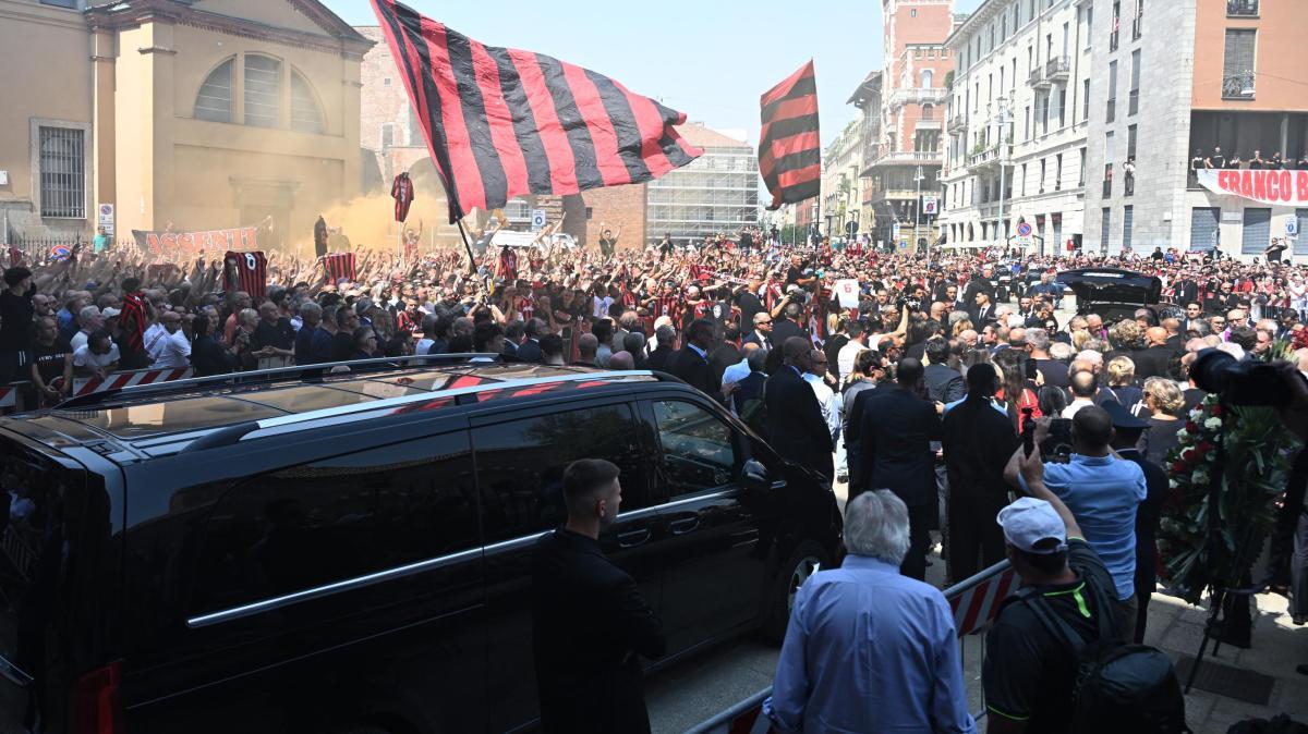 Anche Massara e Pessotto presenti ai funerali di Baresi