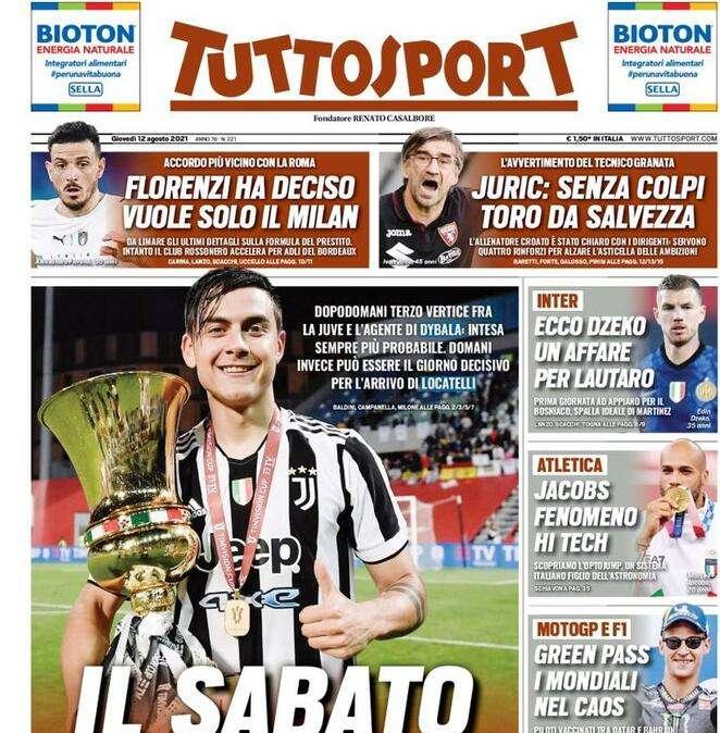 Tuttosport - Il sabato della Joya 