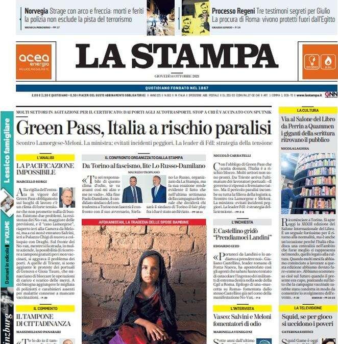 La Stampa - Quanti azzurri in Juve-Roma