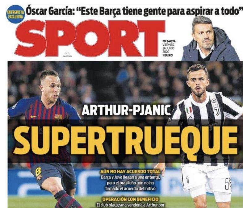 Sport - Arthur-Pjanic, superscambio: le cifre dell'affare