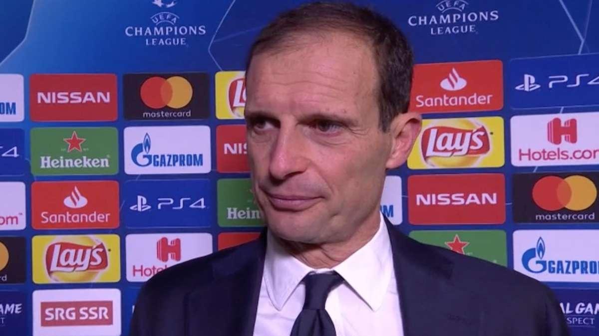 ALLEGRI A JTV: "Obiettivo raggiunto, ma dispiace uscire sconfitti. Dybala gol, straordinario, ma giusto annullarlo. Bene Emre Can"