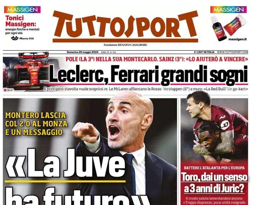 Tuttosport - La Juve ha un futuro 