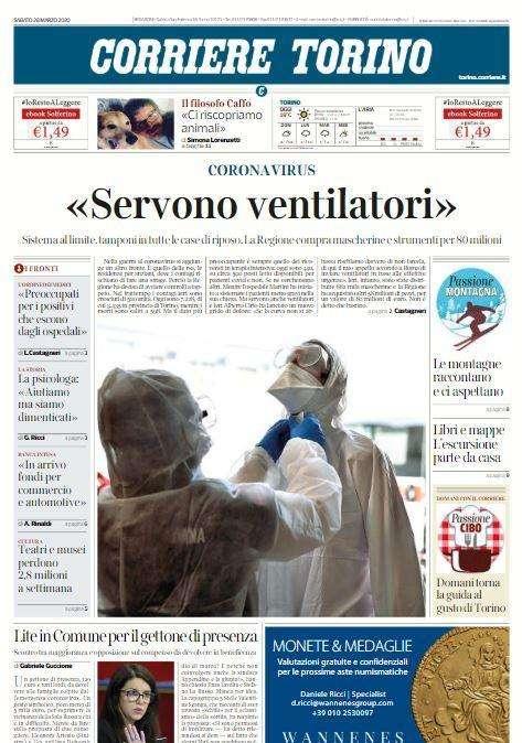 Corriere di Torino - Anche Alex Sandro  e Danilo 