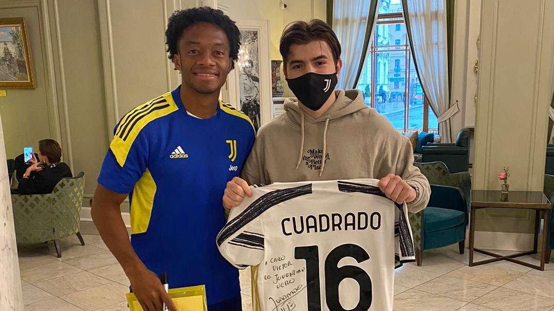 ESCLUSIVA TJ - La storia emozionante di Mikhail e di suo nonno Victor: "Cuadrado ha realizzato il nostro sogno, vi racconto l'incontro e che cosa è accaduto" (FOTO-VIDEO)