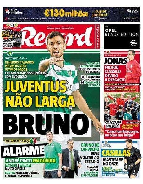 Dal Portogallo - Juventus su Bruno Fernandes, c'è il nodo clausola