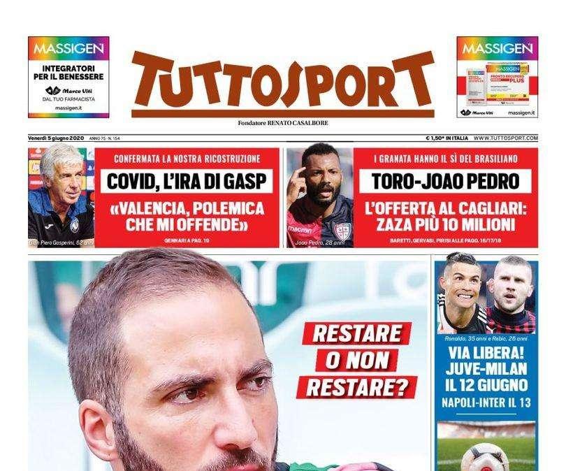 Tuttosport - Amleto Higuain