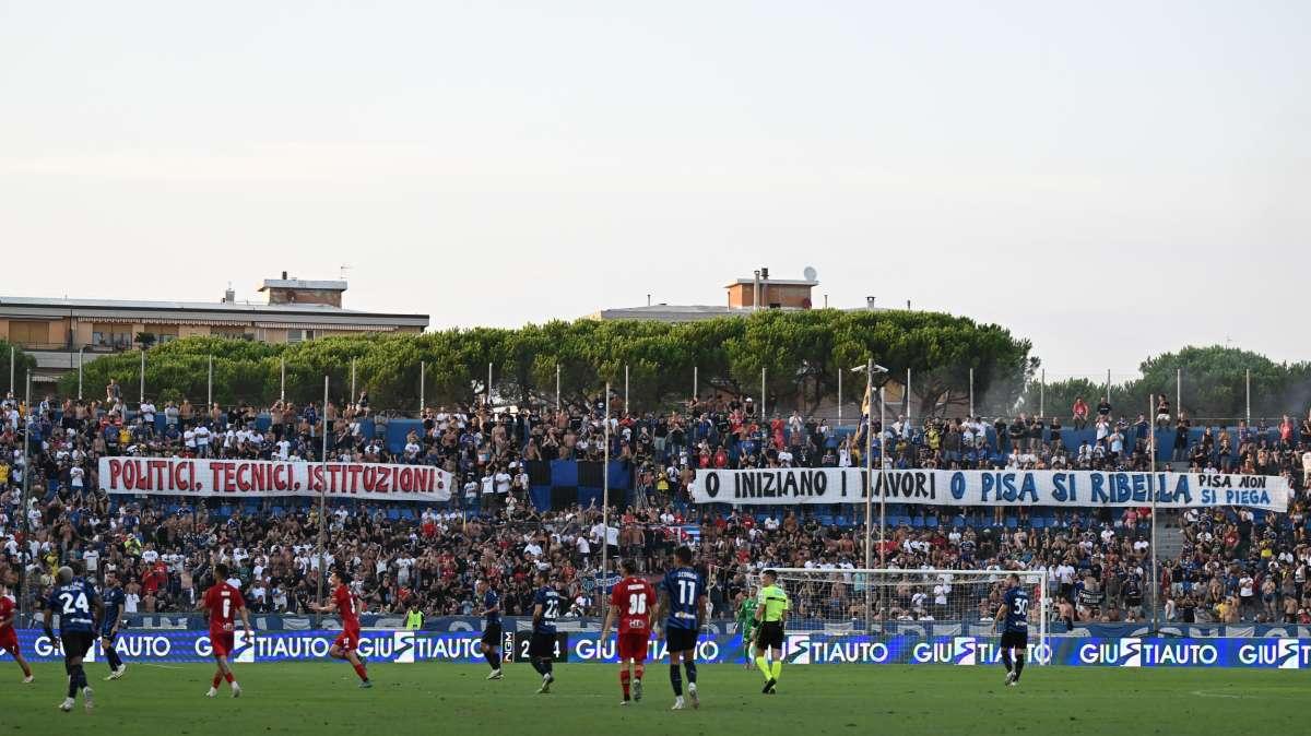 Coppa Italia, Pisa a valanga sul Frosinone: finisce 3-0, nerazzurri ai sedicesimi