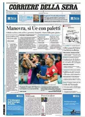 Corsera - Francia a caccia del bis