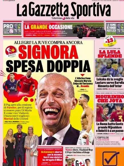 Gazzetta - La Juve compra ancora 