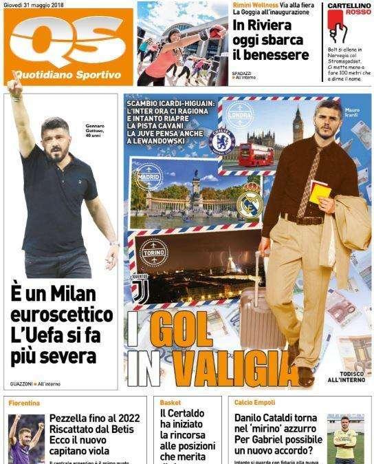 QS - Gol in valigia