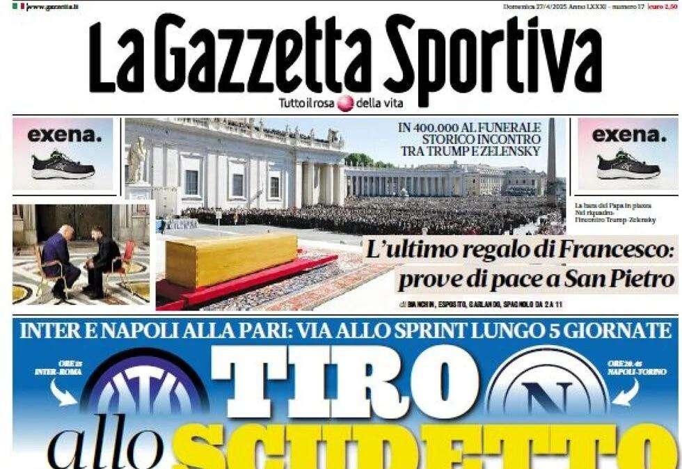 Gazzetta - Juve, servono i gol Champions